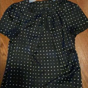 Dressy Satin Short Sleeved Top